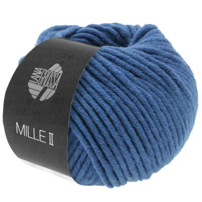 Produktbild von Lana Grossa MILLE II 50 g strapazierfähiges Mischgarn mit Wolle 55 m Farbe 077 - Jeans