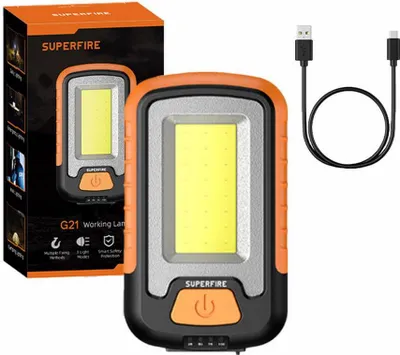 Produktbild von Superfire G21 workshop flashlight, 650lm, USB