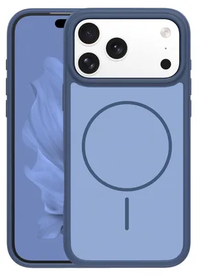Zdjęcie produktu dla Nakładka Frame Thin Mag Do Iphone 17 Pro Max 6,9" Ciemnoniebieska