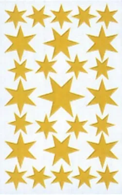 Obrázek produktu pro Z-Design 52252, Vánoční samolepky, hvězdy, 2 listy/54 samolepky