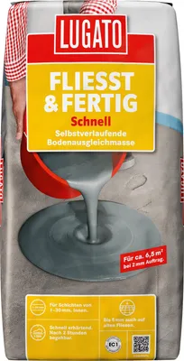 Produktbild von Lugato Ausgleichsmasse Fliesst & Fertig schnell 20 Kg