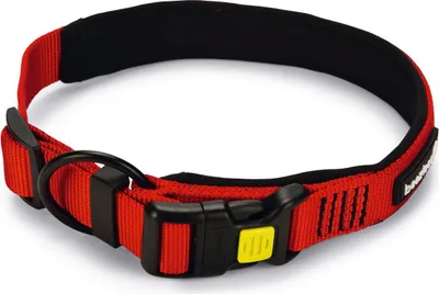 Produktbild von Beeztees Hundehalsband Parinca Premium Nylon rot