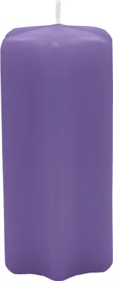 Produktbild von Sternkerzen Veilchen 120 x Ø 60 mm, 8 Stück