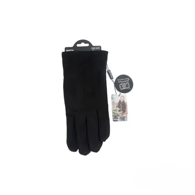 schwarze Handschuhe