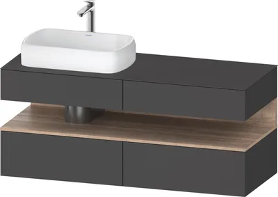 Produktbild von DURAVIT QA4765055490000 QTG KWTU WH Ek. 1400x550x600 Gt Mt. H
