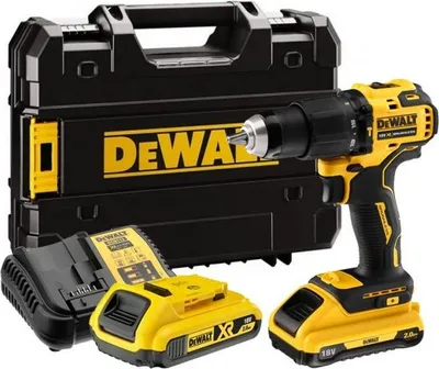 Produktbild von DeWalt DCD709D2T-QW Akku Schlagbohrschrauber 2x2Ah 18V XR + Ladegerät im TSTAK