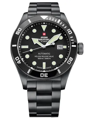 Produktbild von Swiss Military SMA34075.04 Automatik Herrenuhr 44mm 50ATM