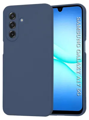 Obrázok produktu pre Techsuit – SoftFlex obal na Samsung Galaxy A17 5G – tmavomodrý