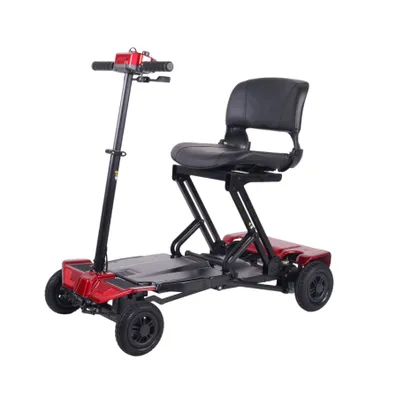 Produktbild von Faltbarer Elektromobil Rollstuhl Scooter, 8km/h, 120kg, 15km Reichweite