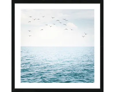 Produktbild von Gerahmtes Bild Sea Mood I 53x53 cm
