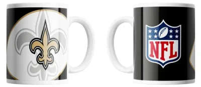 Immagine prodotto di Tazza New Orleans Saints con logo ombra e scudo