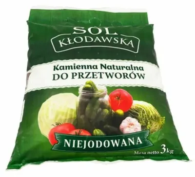 Zdjęcie produktu dla Sól kłodawska niejodowana 3 kg