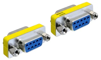 Produktbild von Delock - Serieller Gender Changer - DB-9 (W) zu DB-9 (W)