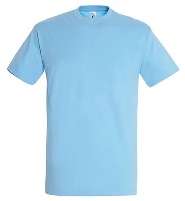 Produktbild von SOLS - "Imperial" T-Shirt für Herren/Damen Uni, Ringgesponnene Baumwolle LT2562 (3XL) (Himmelblau)