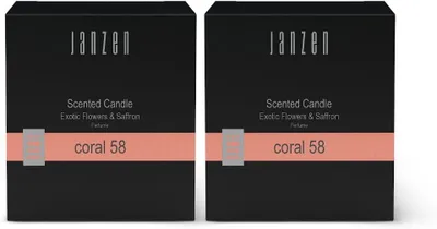 Produktbild von Geurkerzen 2er-Pack, 58 Duft, 2 x 200 g, für die Wohnraumbeleuchtung
