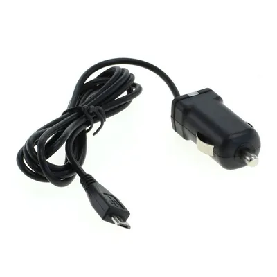 Produktbild von AccuCell KFZ-Ladekabel Micro-USB - 1A - schwarz