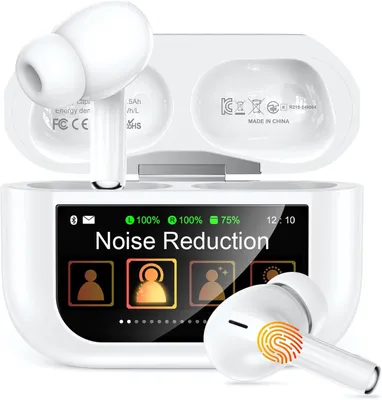 Produktbild von Bluetooth Kopfhörer Kabellos 5.4 mit Smart Touchscreen, ANC & ENC Noise Cancelling, 48 Std Akkulaufzeit, HiFi Stereo, IPX7, USB-C