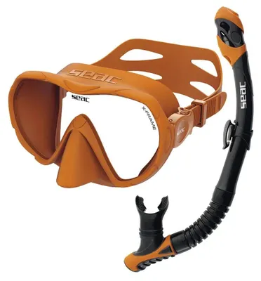 Immagine prodotto di Seacsub X-frame Dry Schnorchelset Arancione  Arancione Taglia unica