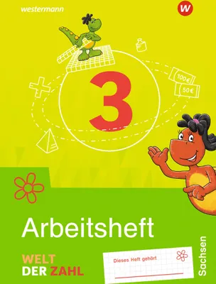 Produktbild von Welt der Zahl 3. Arbeitsheft. Für Sachsen