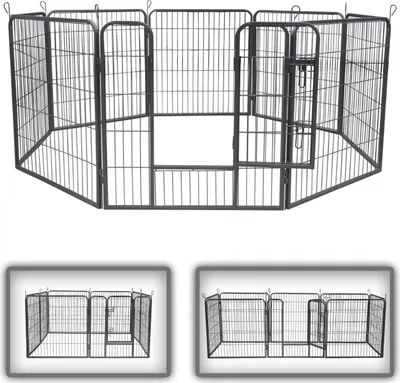 Produktbild von zoomundo puppy run / free run enclosure 8-corner - L