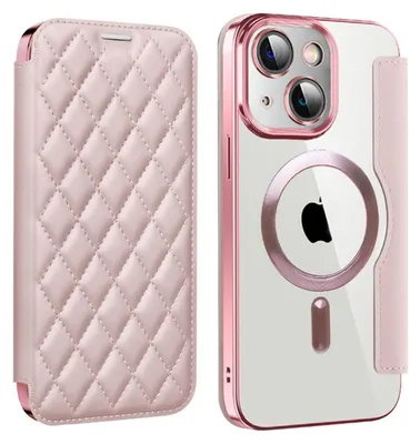 Immagine prodotto di Per Apple iPhone 15 Plus 360 gradi corpo completo Magsafe RFID Anti Data Theft Custodia in  Smart Cover