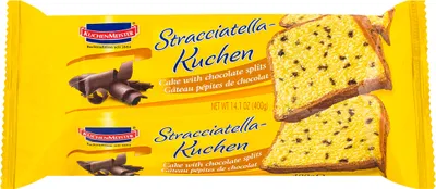 Produktbild KuchenMeister Stracciatella Kuchen mit Schokoladensplittern 400g
