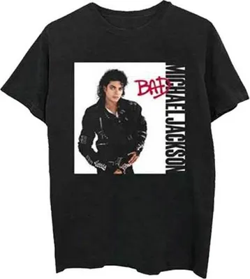 Produktbild von Michael Jackson Bad Black XL T-Shirt