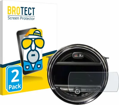 Produktbild von 2x BROTECT Schutzfolie für Mini Cooper F56 (8.8") (2014-2018) Displayschutz Displayschutzfolie Folie Matt Entspiegelungsfolie