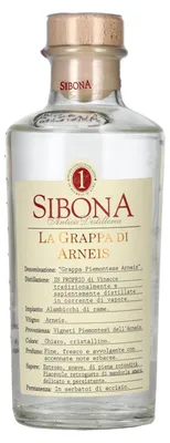 Produktbild von Sibona La Grappa di ARNEIS 40% Vol. 0,5l