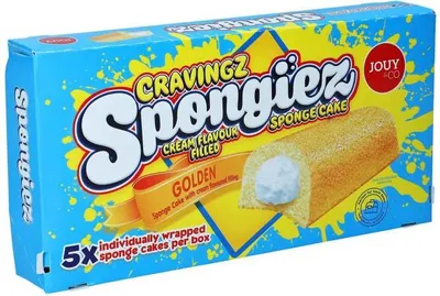 Produktbild von Jouy & Co Cravingz Spongiez Golden 5x40g
