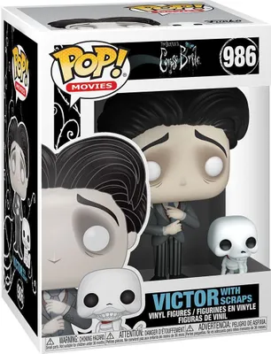 Produktbild von Corpse Bride - Victor with Scraps 986 - Funko Pop! - Vinyl Figur