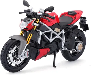 Produktbild von Maisto 5-11024 - Modellmotorrad - Ducati mod. Streetfighter S (schwarz-rot, Maßstab 1:12)