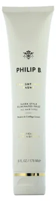 Imagen del producto de Philip B Drop Dead, producto para suavizar el cabello, 178 ml, unisex. Ingredientes: Agua/Aqua, triglicéridos caprílicos/cápricos, PCA de sodio, extracto de flor de Chamomilla Recutita (Matricaria)... Aplicar sobre el cabello húmedo, recién lavado. Utilizar una cantidad del tamaño de una moneda de un cuarto o más (dependiendo del grosor...).