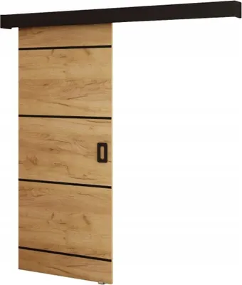 Produktbild von Schiebetür Zimmertür Tür mit Griffstange BENI IV 90 cm