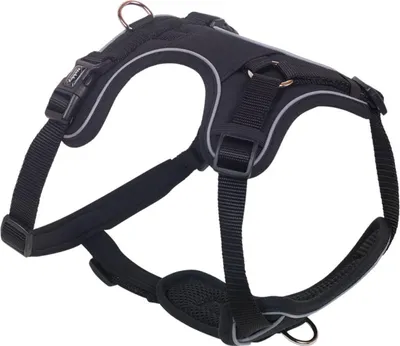 Produktbild von Nobby Komfortgeschirr Mailo schwarz, Größe: XL / Breite: 25 mm