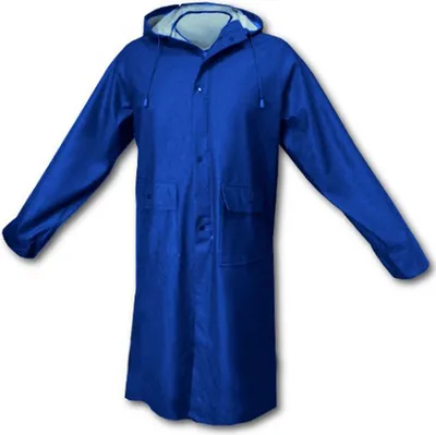 Produktbild von Arbeitsjacke Regenjacke Mantel Jacke Regenmantel Wetterjacke wasserdicht (PPR) Gr. M