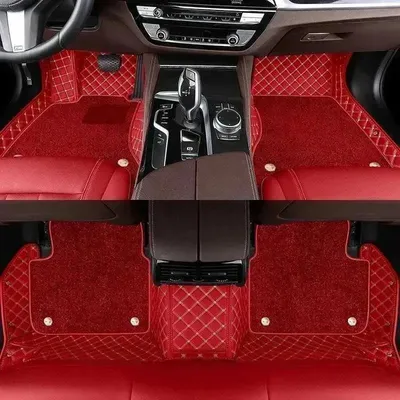 Imagen del producto de Alfombrillas para automóviles, personalizadas, resistentes, de doble capa