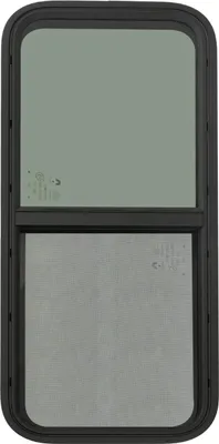 Produktbild von Schiebetür, atmungsaktives Design, langlebiges Aluminium und Glas, 1000X400mm
