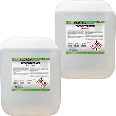 Produktbild von Flotex Teerentferner, 2x10L Teerreiniger löst Teer Fett Bitumen Öl Rückstände
