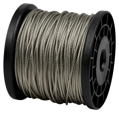 Immagine prodotto di Rotolo di filo metallico in acciaio inossidabile per giardini, 60 metri, spessore 2 mm