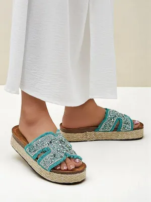Obrázok produktu pre Royalfashion Dámske sandále s ozdobami Candy Candy, veľkosť 38