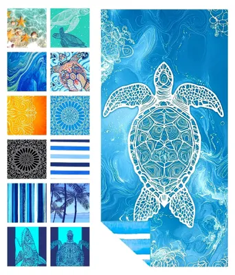 Produktbild von Mikrofaser Strandhandtuch 180x80 cm
