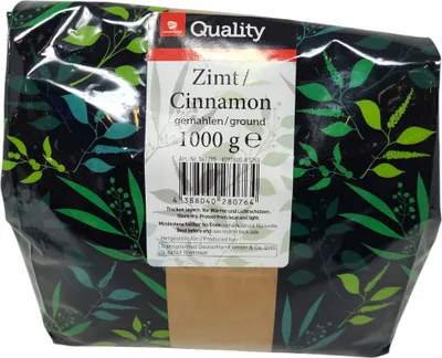 Produktbild von TGQ Zimt gemahlen 1000g Beutel Gewürz Kräuter Kochen Küche Gastro
