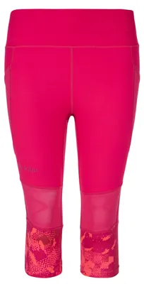 Imagen del producto de Kilpi Solas, leggings de corte 3/4, color rosa, talla 34, para mujer