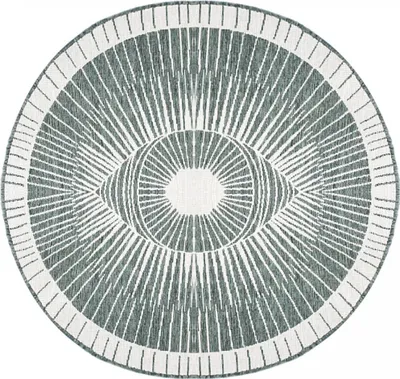 Produktbild von Runder Outdoor-Teppich, Wendekelim EX1 B