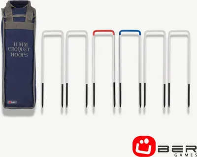 Zdjęcie produktu dla Bramki do krokieta, stal o grubości 11 mm, 6 sztuk
