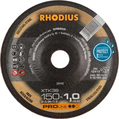 Immagine prodotto di Rhodius 209497 Cutting disc (off-set) 150 mm 1 pc(s) Stainless steel, Steel