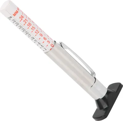 Obrázek produktu pro tester hloubky dezénu pneumatik 0-25 mm, přenosný přístroj na měření pneumatik, univerzální, jednobarevný