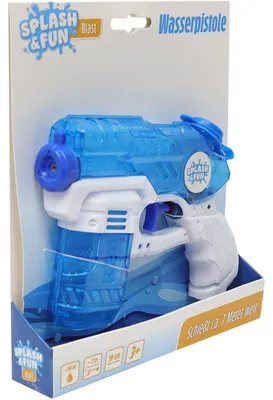 Image de Pistolet à eau Splash et Fun 19 cm, 300 ml