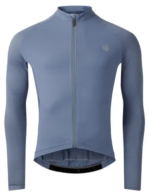 Image de Dare 2B - Maillot de cyclisme « Lightning » pour homme, manches longues RG13030 (XXL) (Mercure)